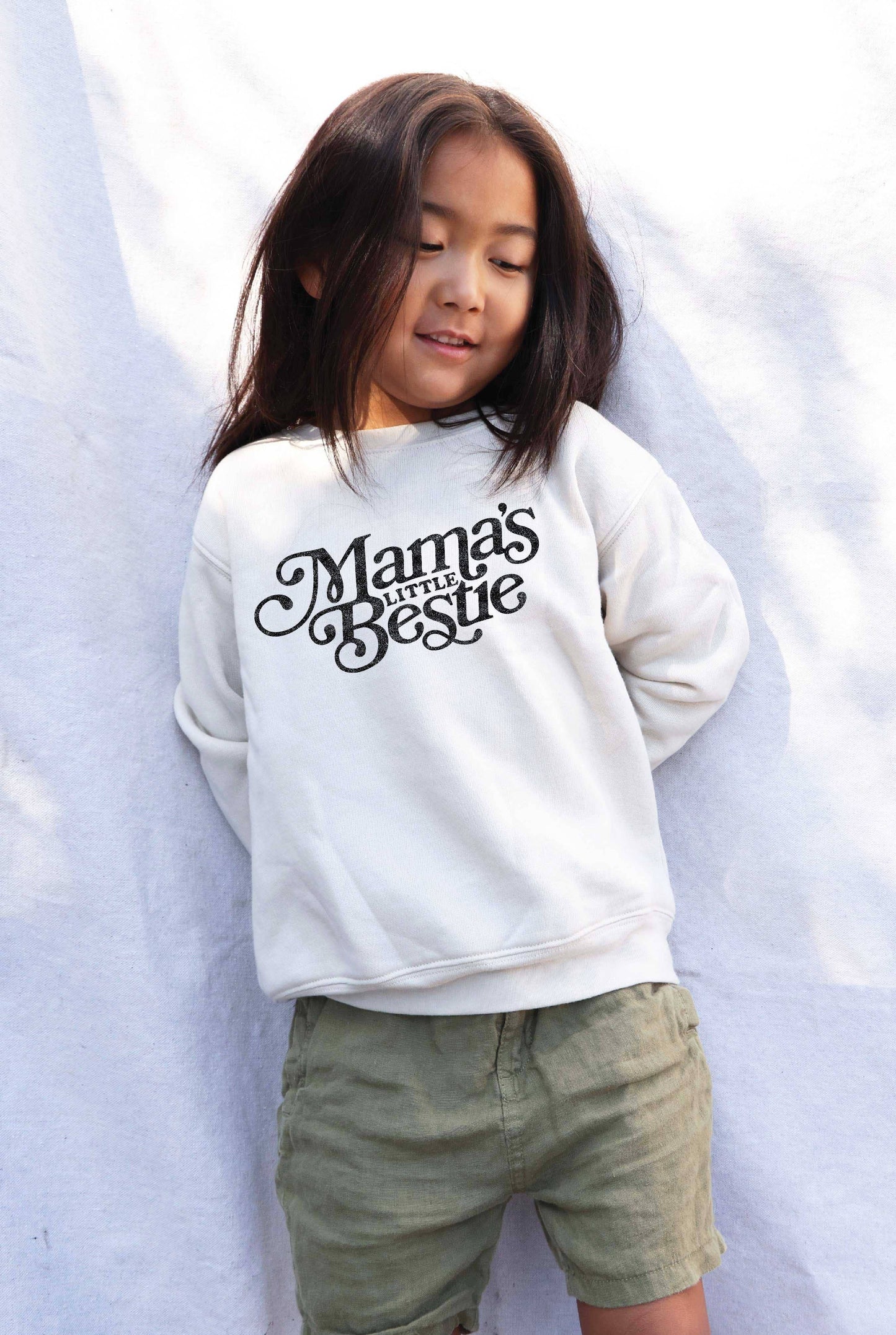 mama's little bestie - pullover