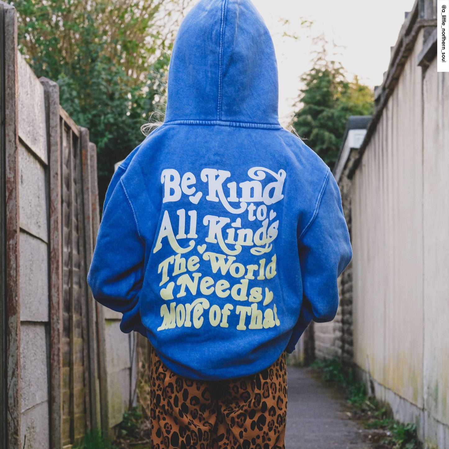 be KIND hoodie 💙