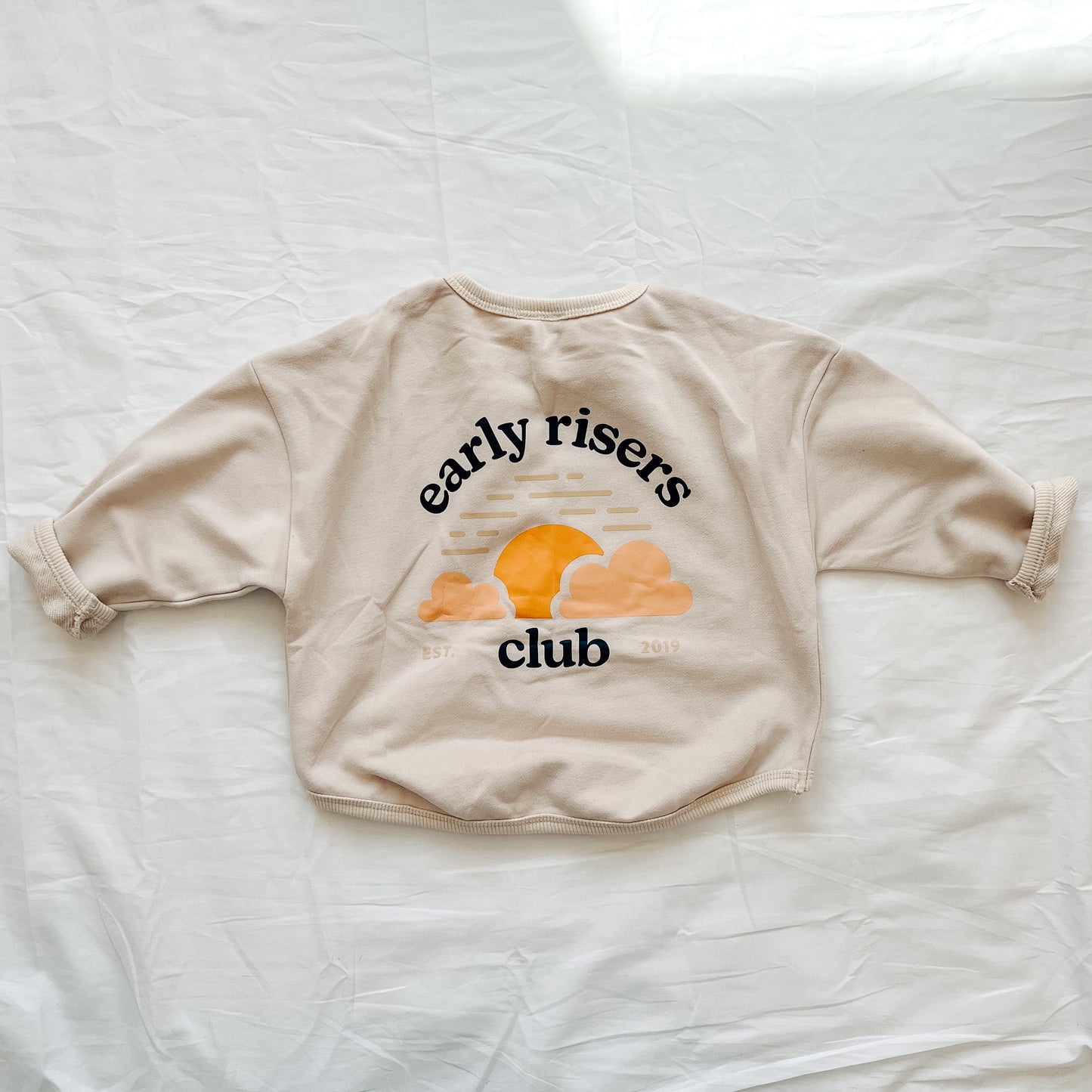 early risers club - pullover