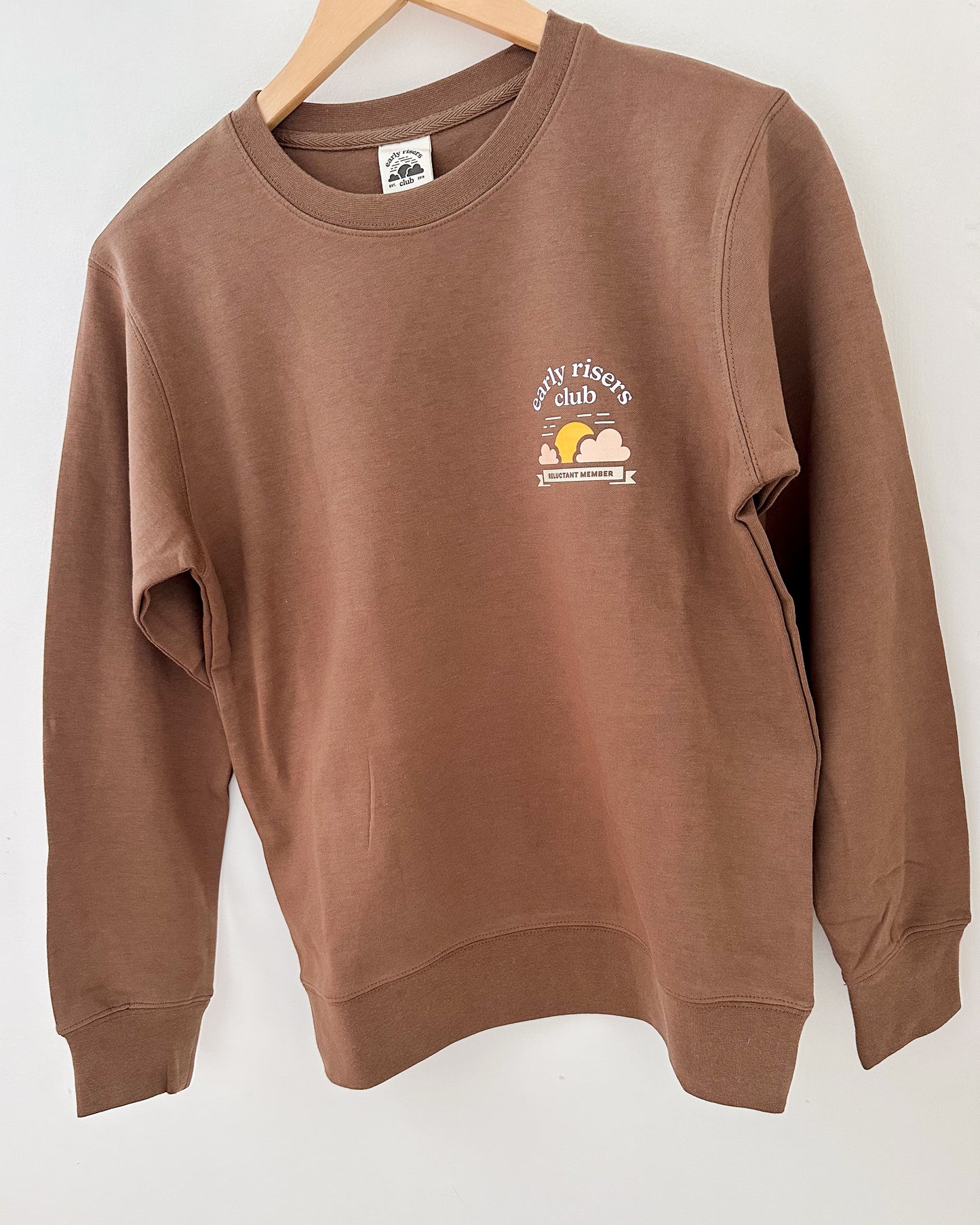 adult - reluctant member crewneck